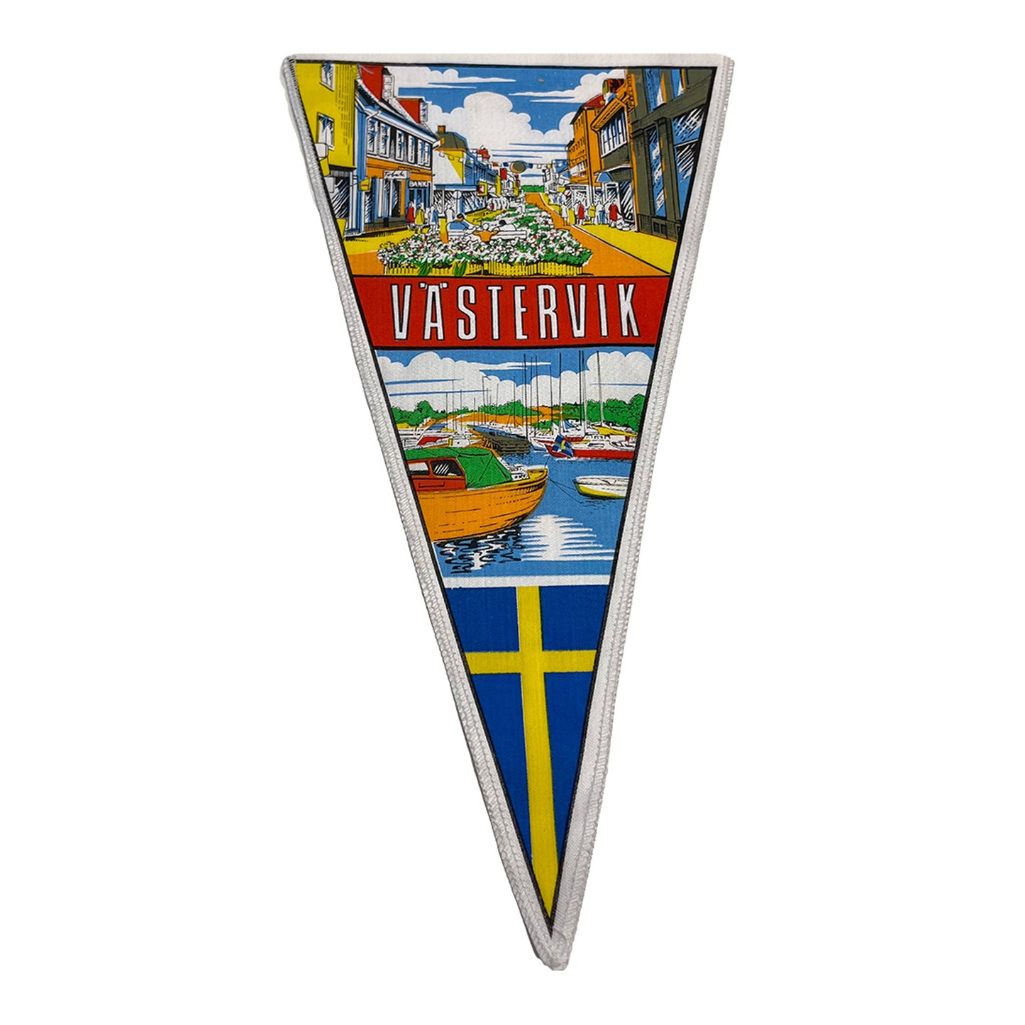 Double-Sided Pennant Västervik