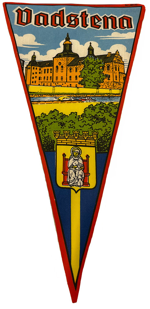 Vimpel enkel Vadstena