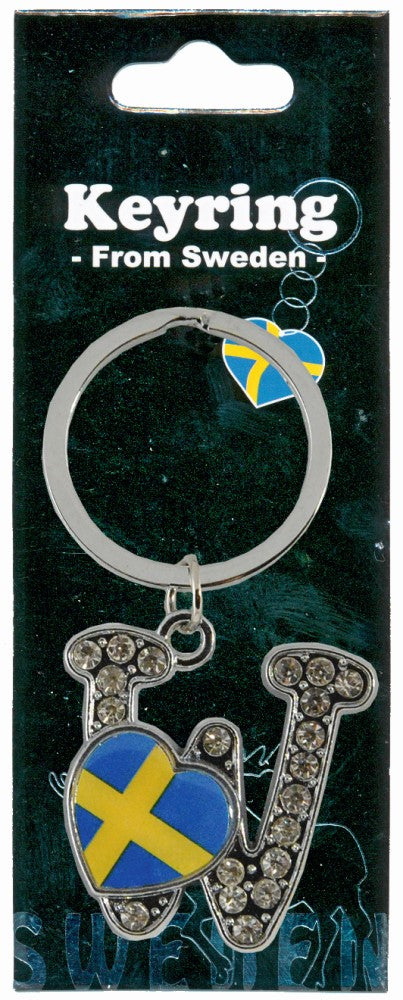 Keychain Letter W