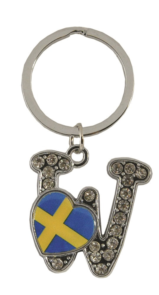 Keychain Letter W