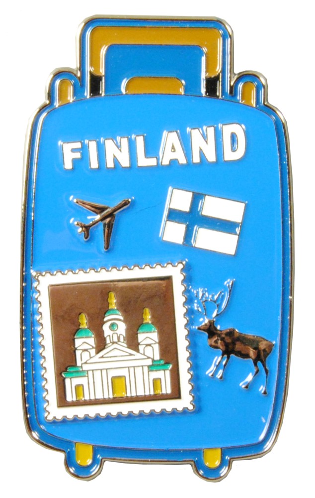 Magnet Suitcase Finland