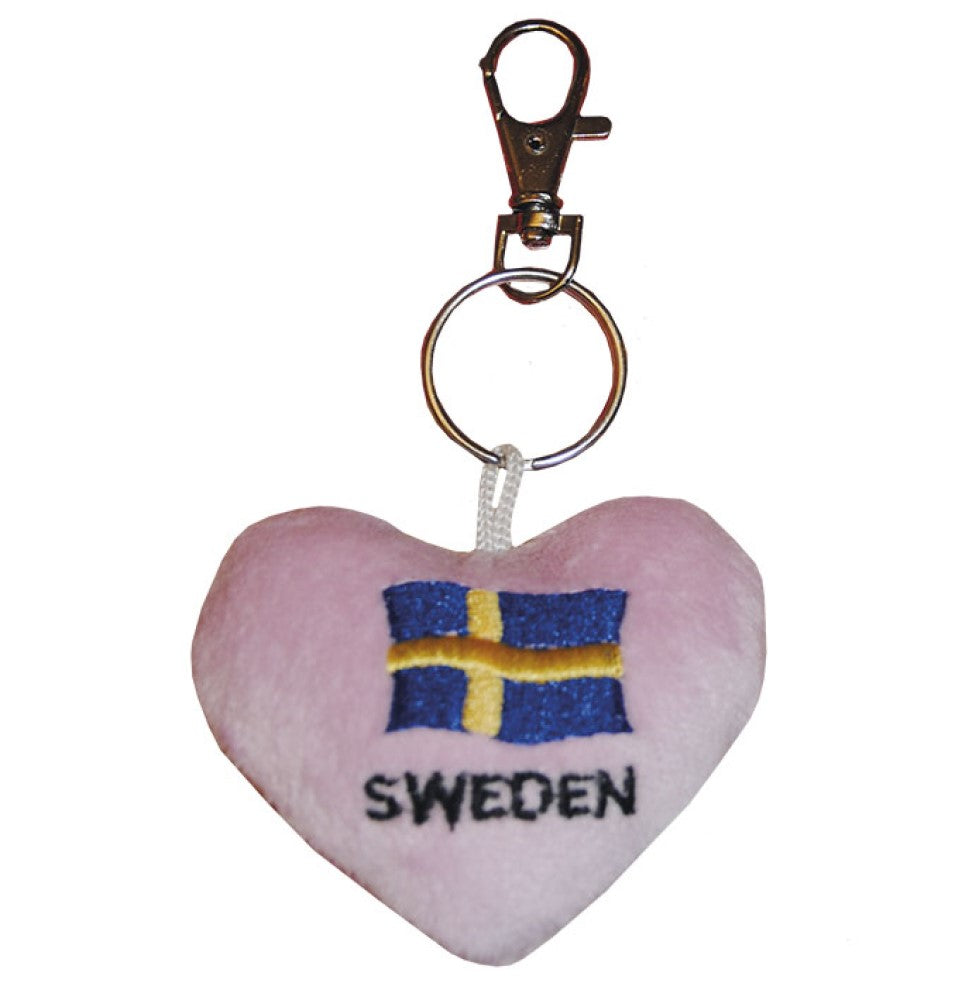 Nyckelring Mjukis Hjärta Sweden