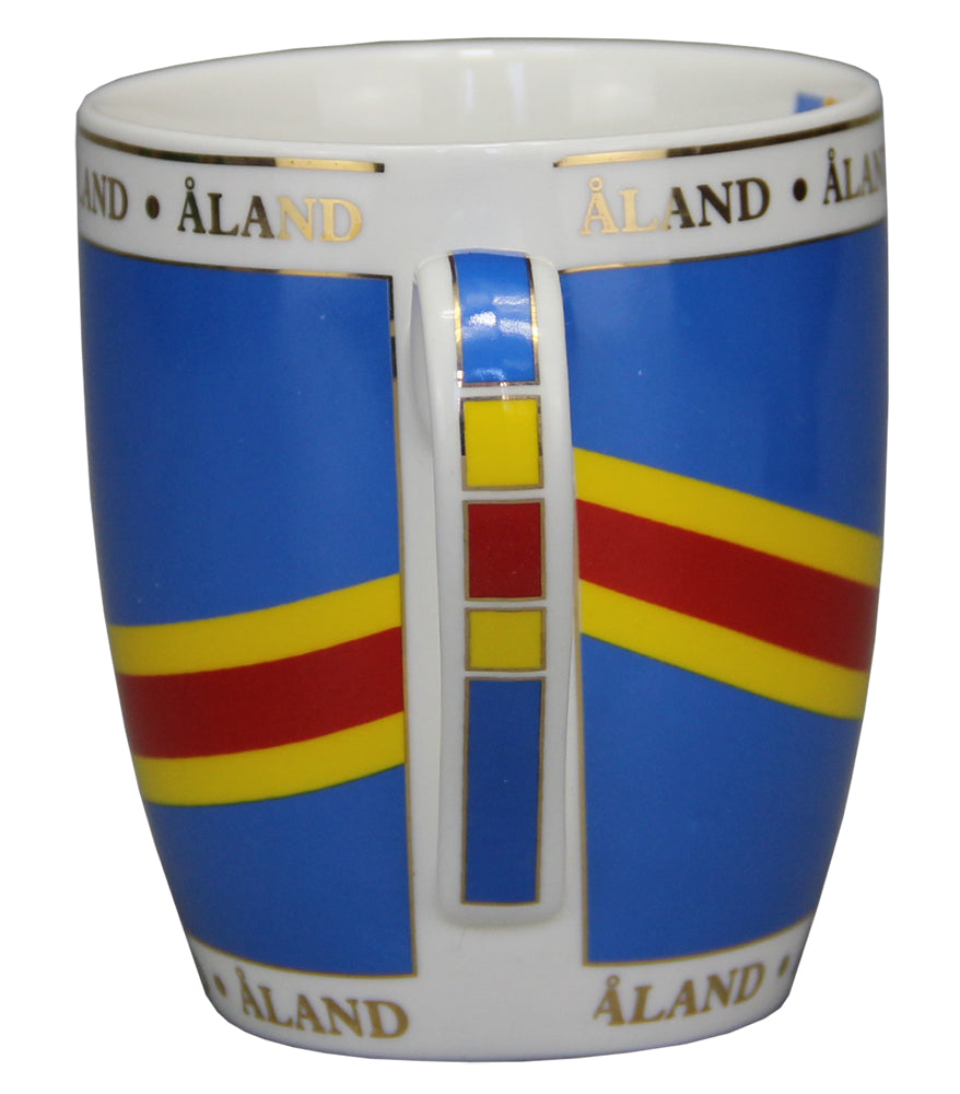 Mugg Åland Flagga