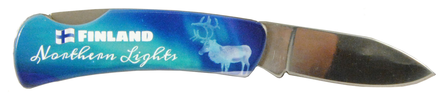 Knife Northern Lights Finland