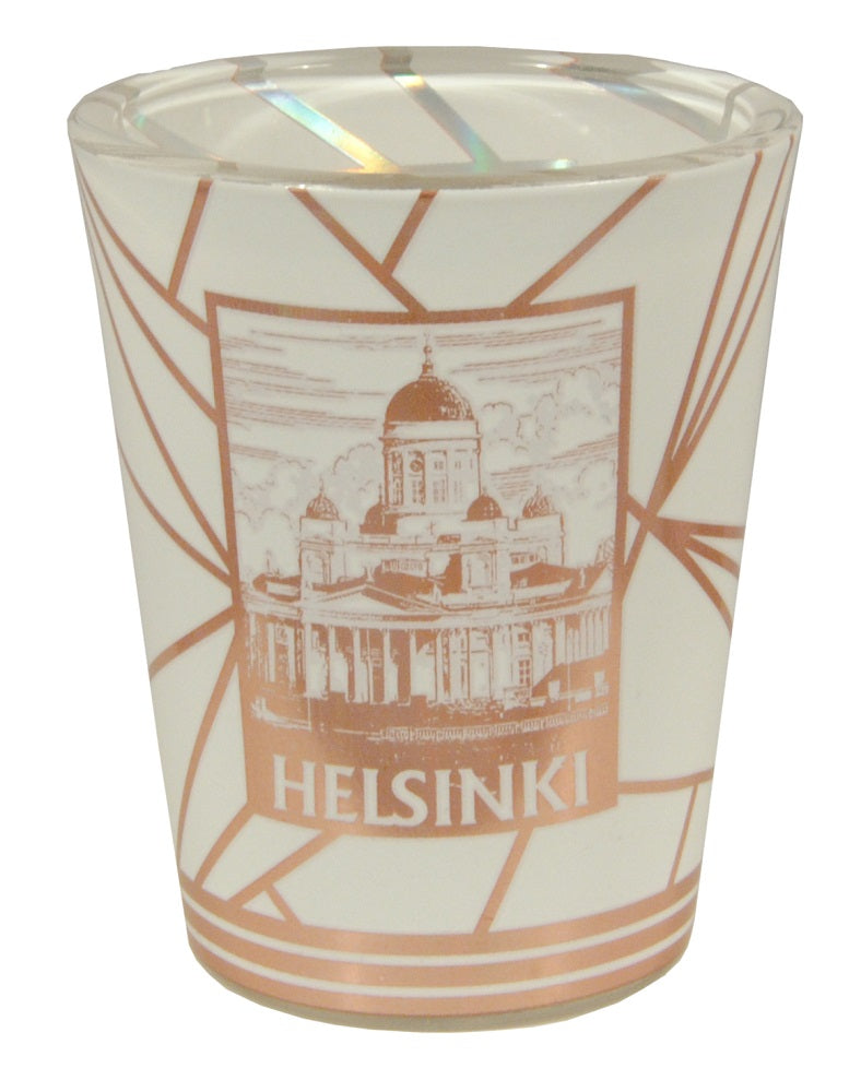 Shotglas Helsinki Vit
