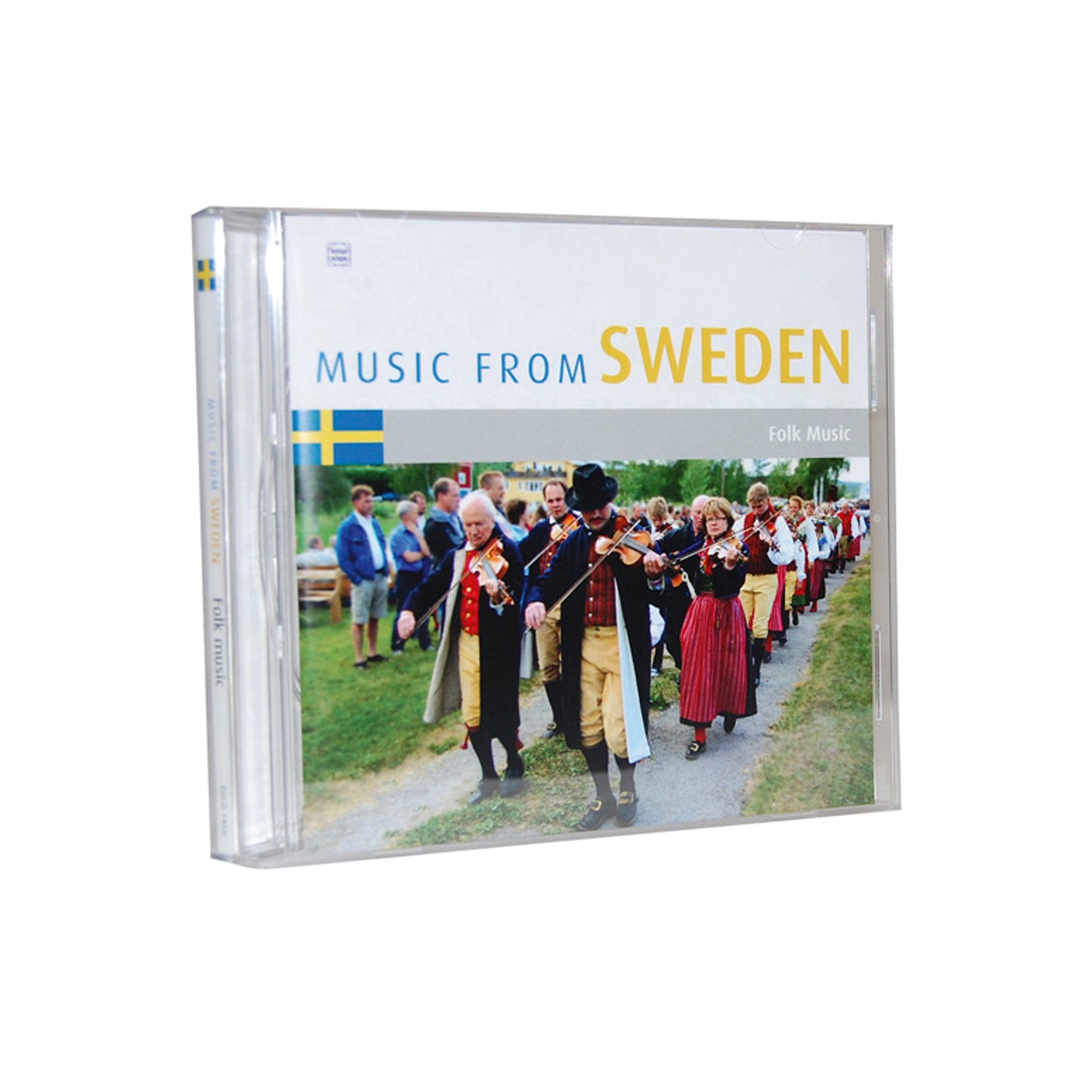 Musik-CD med svensk folkmusik, innehåller valser, brudmarscher, schottis och polska av kända svenska kompositörer.