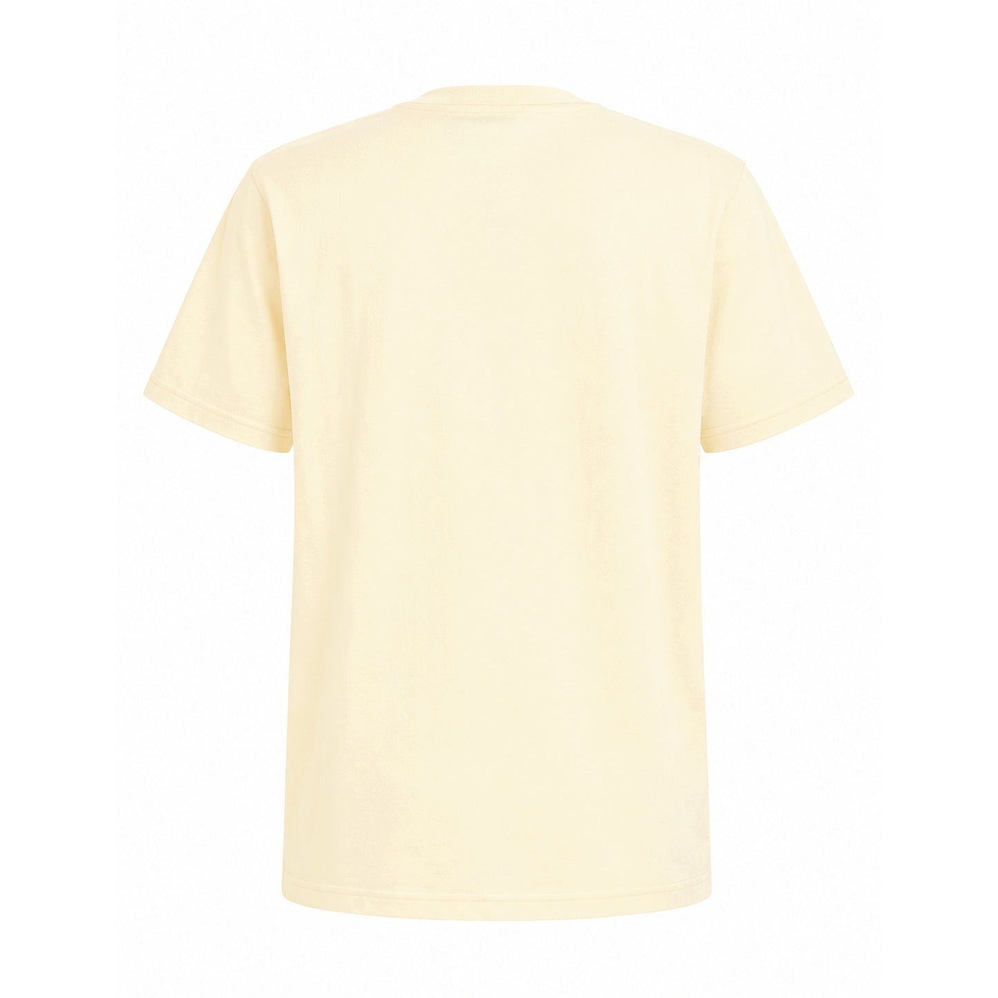 Retro T-shirt med stiligt älgmotiv texten "Sweden". Sedd bakifrån