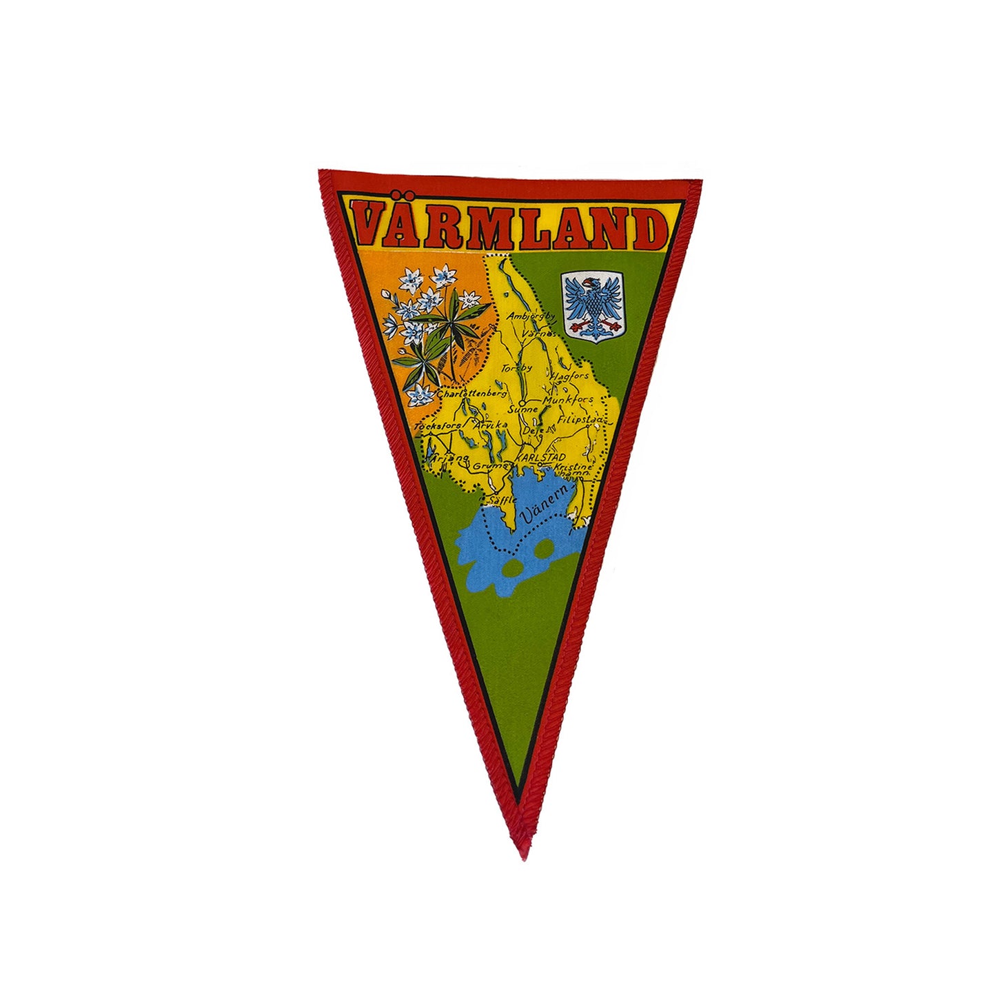 Vimpel mini karta på Värmland-baksida