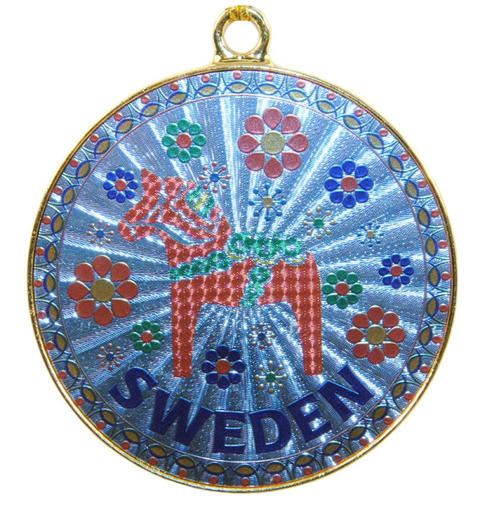 Juldekoration Sverige Dalahäst