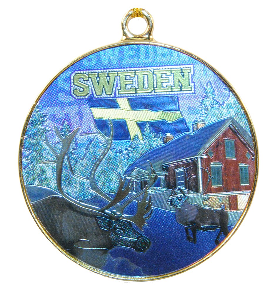 Juldekoration Sverige Vinter