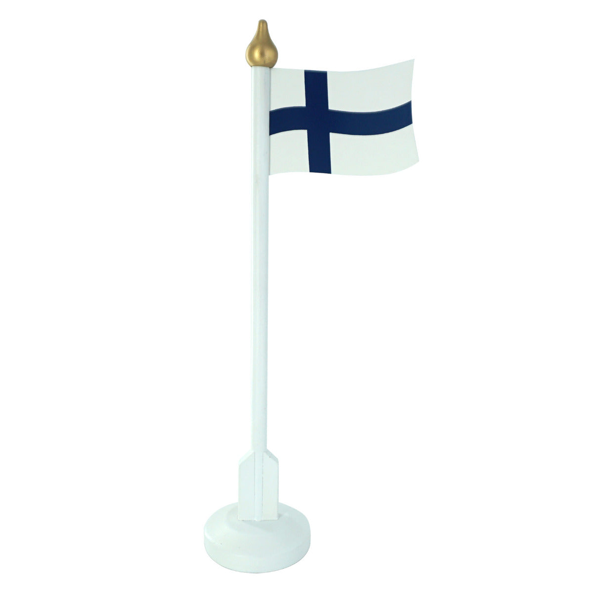 Table Flag Finland Wood 33 cm