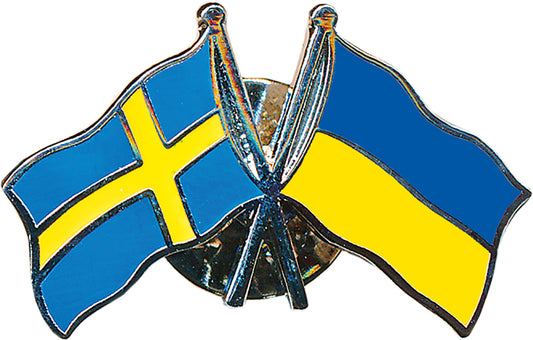 Pin Sverige - Ukraina