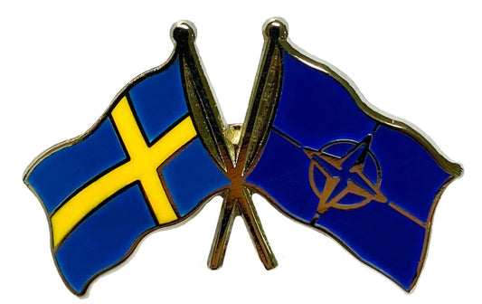 Pin Sverige - Nato