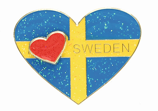 Pin I Love Sweden