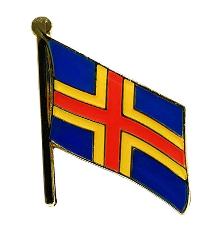 Pin Åland Flagga