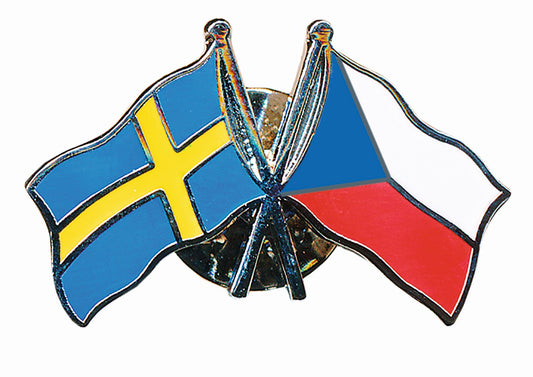 Pin Sverige - Tjeckien