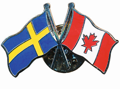 Pin Sverige - Kanada