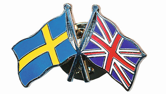 Pin Sverige - Storbritannien