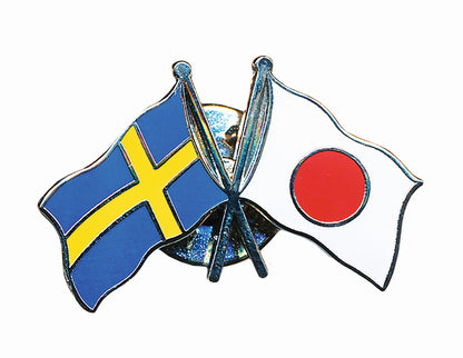 Pin Sweden - Japan