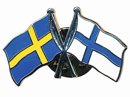 Pin Sweden - Finland 2,5 x 1,5 cm.  