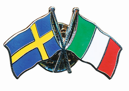 Pin Sweden - Italy