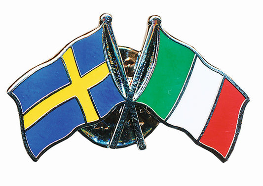 Pin Sverige - Italien