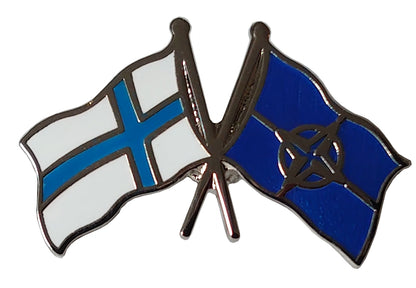 Pin Finland - NATO 2,5 x 1,5 cm.