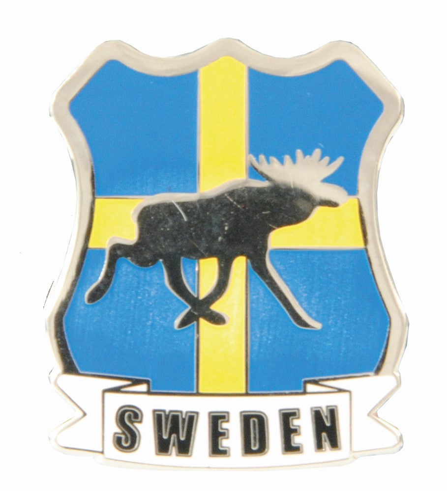 Pin Sweden Flag Moose