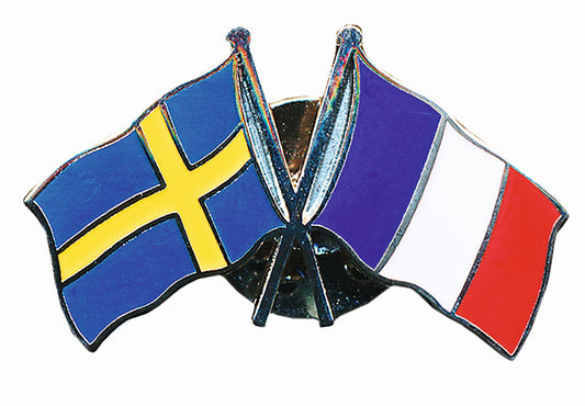 Pin Sverige - Frankrike