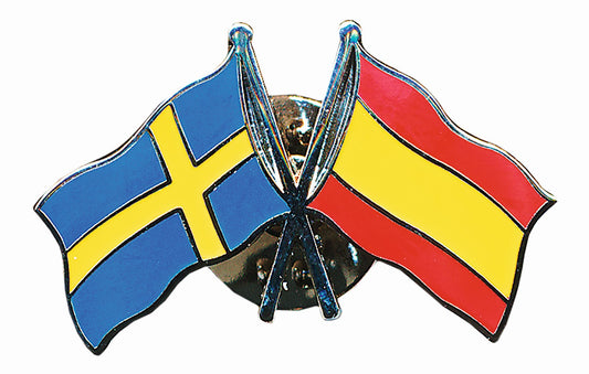 Pin Sverige - Spanien