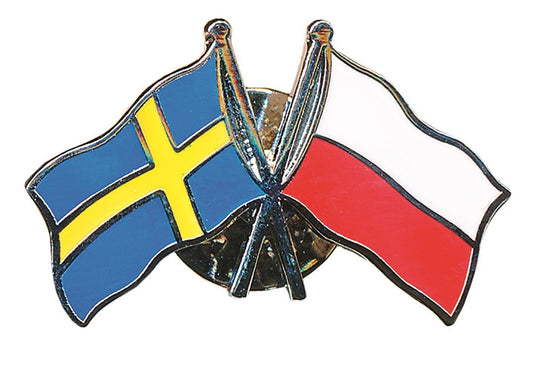 Pin Sverige - Polen