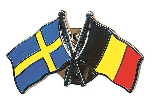 Pin Sverige - Belgien