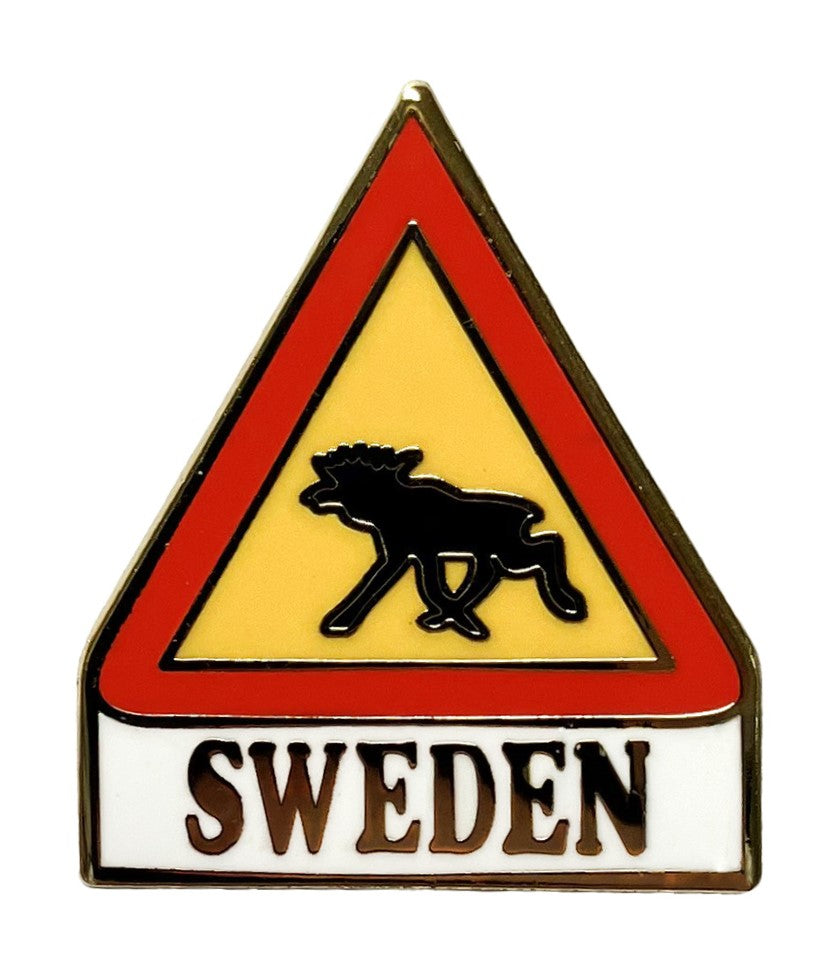 Pin Sweden Älgskylt