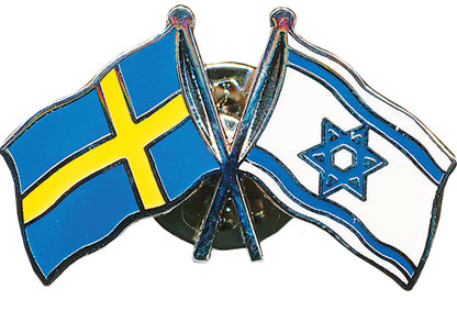 Pin Sweden - Israel