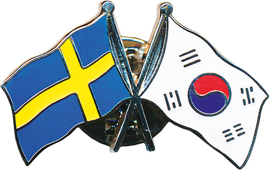 Pin Sverige - Sydkorea