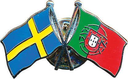 Pin Sweden - Portugal