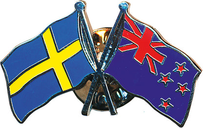 Pin Sweden - New Zealand