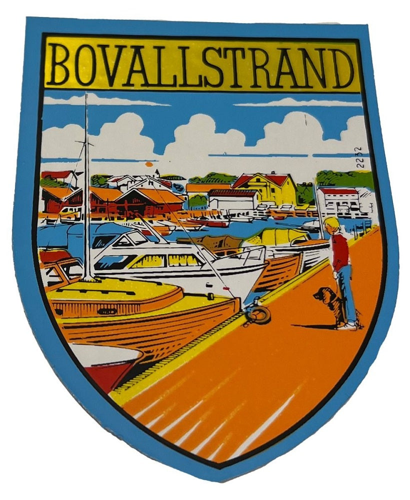 Sticker Bovallstrand