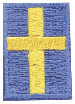 Patch  Sweden flag 2,5*3,5 cm