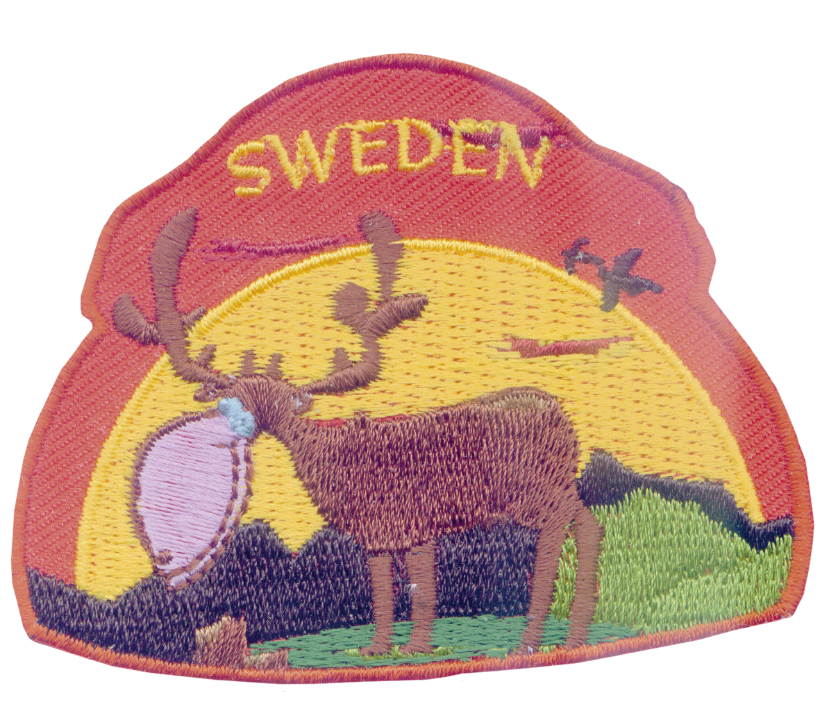 Patch Sweden Moose landscape