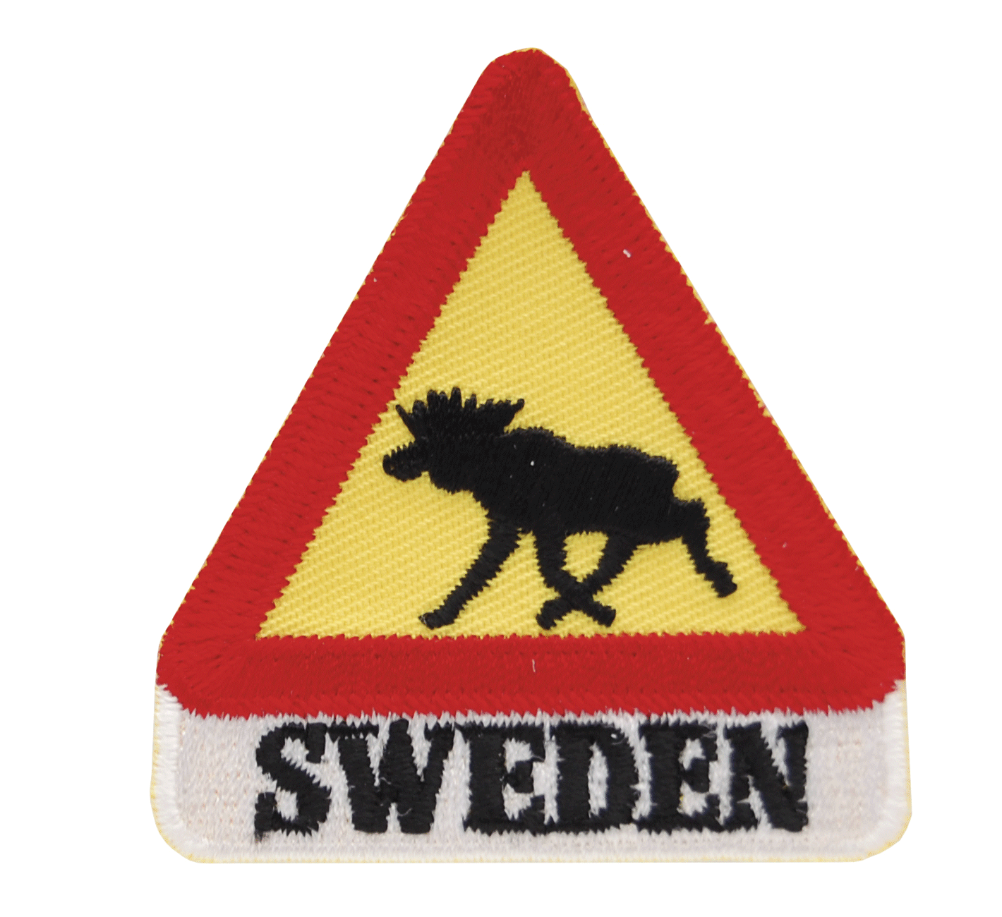 Patch Sweden moose traffic sign