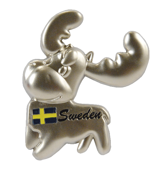 Magnet Sweden Stående Älg