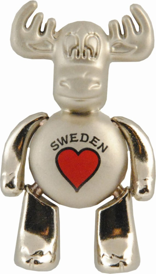 Magnet Sweden Älg Hjärta