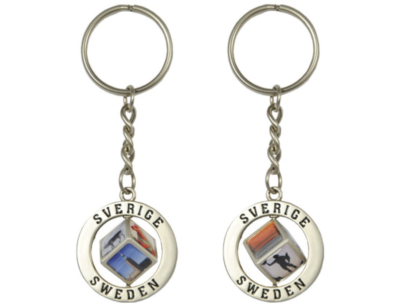 Keychain Sweden Dice