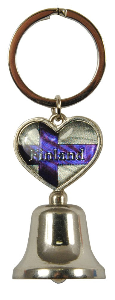 Keychain Mini Bell Finland