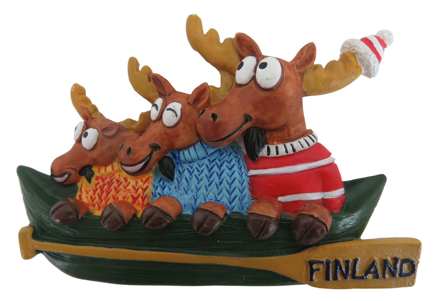 Magnet Mooses in Boat Finland