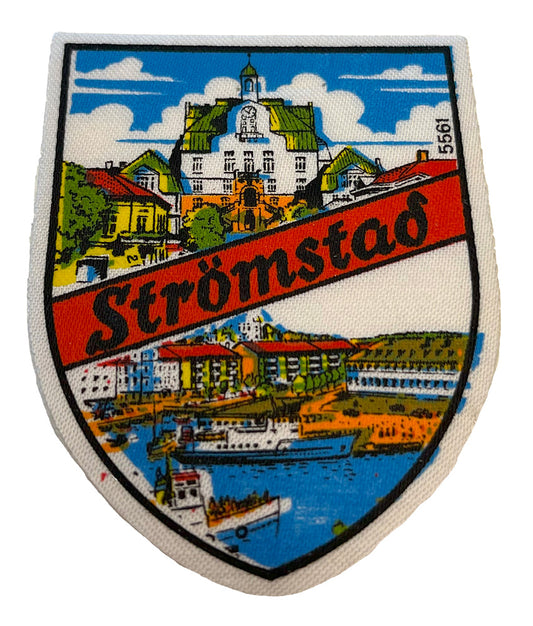 Tygmärke Strömstad 2 Motiv