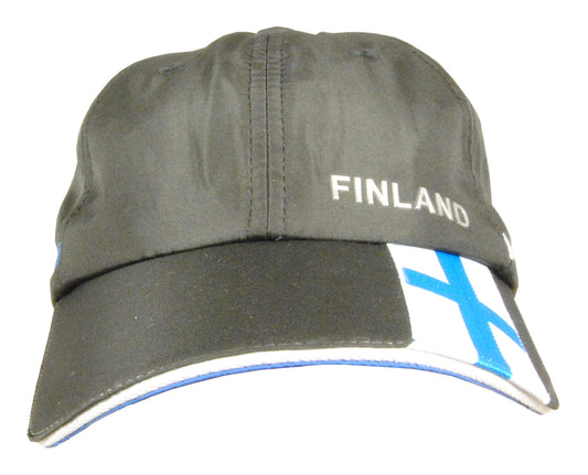 Cap Finland Black Microfiber