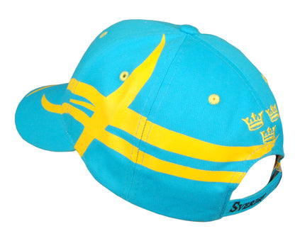 Cap Sweden Blue and Yellow