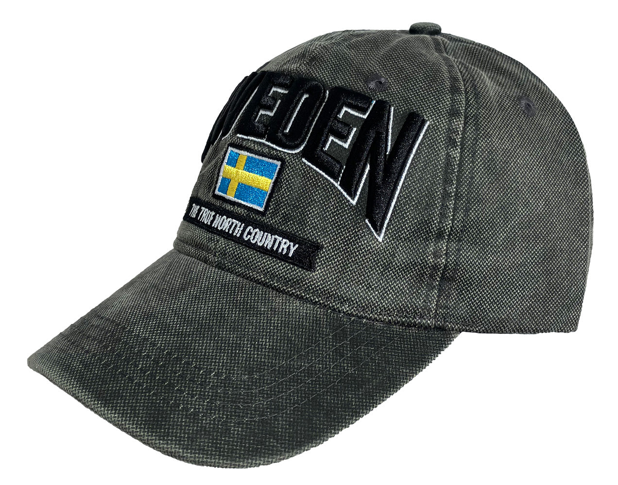 Waxed Cap Sweden 3D Text